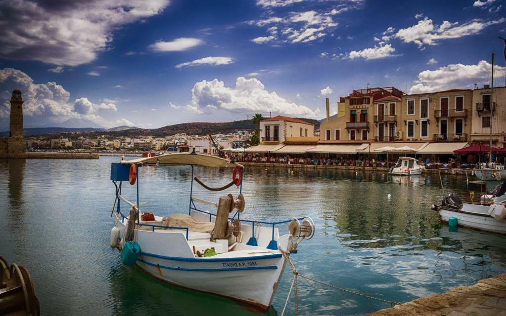Sea View Cozy Studio Near Center Of Rethymno Town Eksteriør bilde