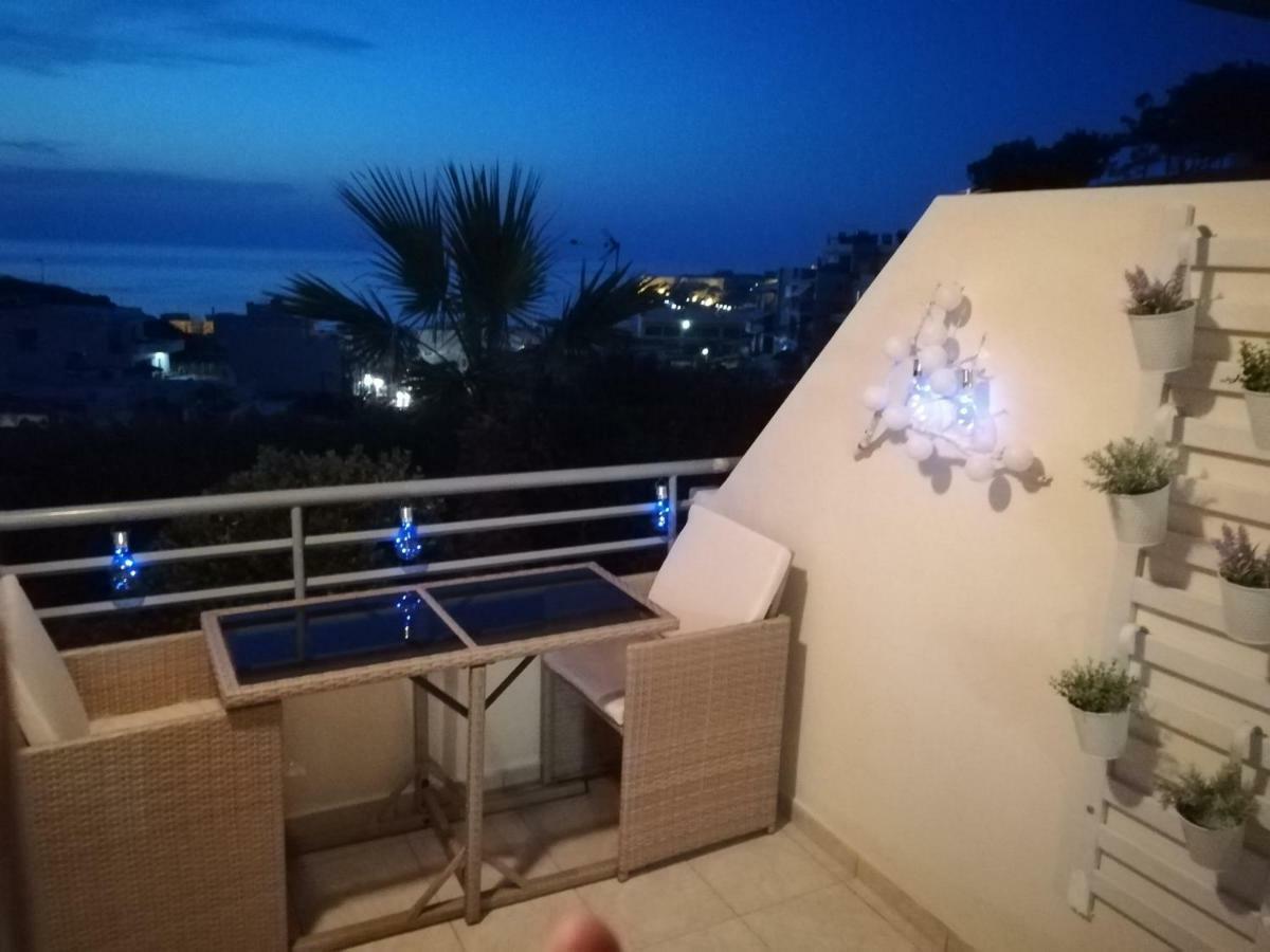 Sea View Cozy Studio Near Center Of Rethymno Town Eksteriør bilde