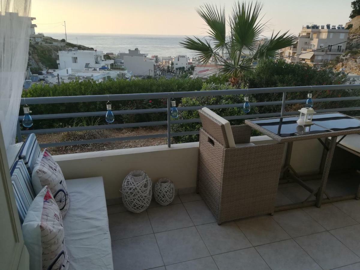 Sea View Cozy Studio Near Center Of Rethymno Town Eksteriør bilde