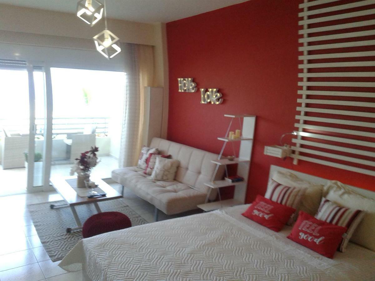 Sea View Cozy Studio Near Center Of Rethymno Town Eksteriør bilde